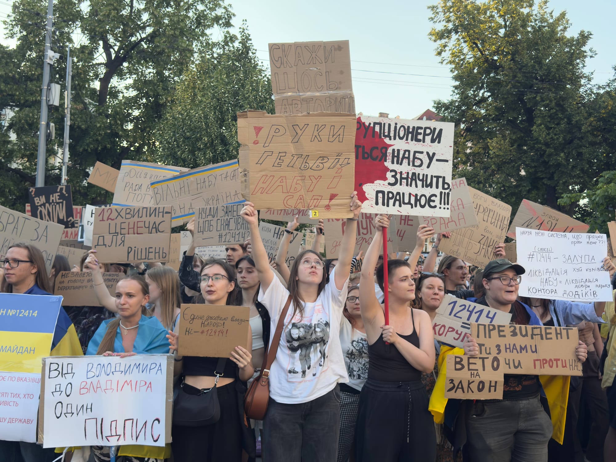 Ukraine faces protests, Russian strikes, and stalled peace talks: This week's roundup from Kyiv