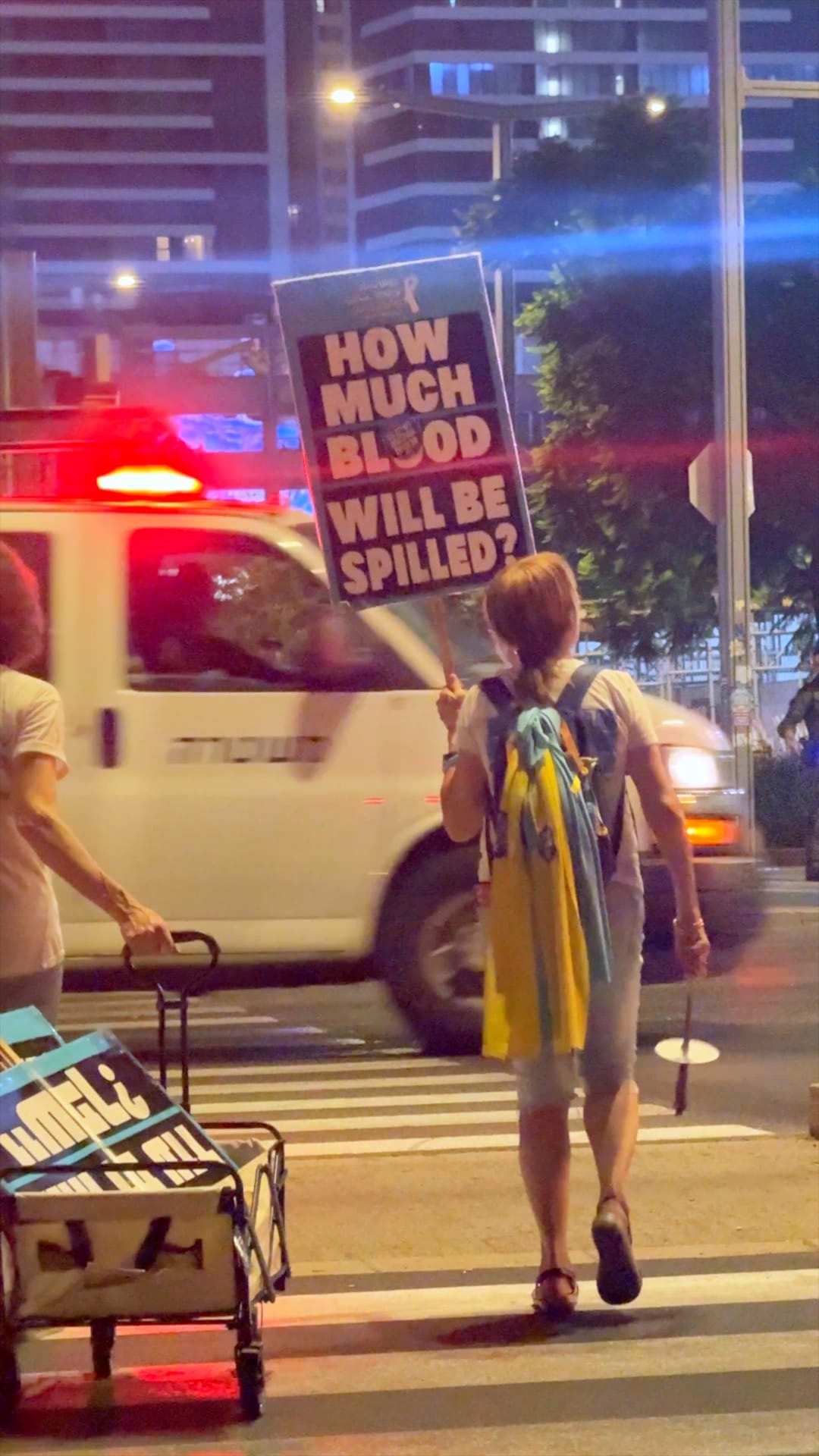 Tel Aviv protest over hostage starvation video and full Gaza occupation