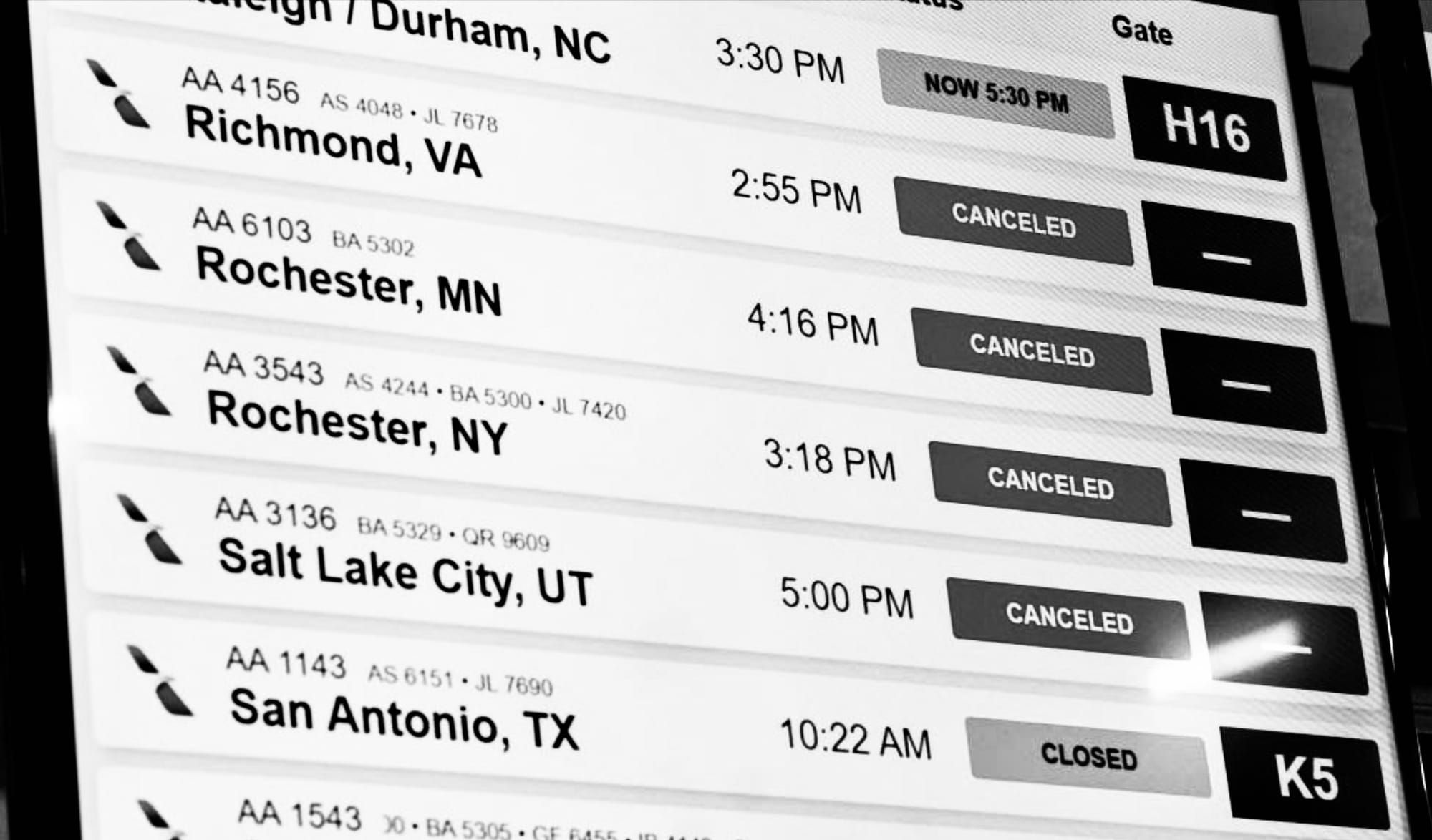 Airline Chaos to continue even if Government Shutdown Ends