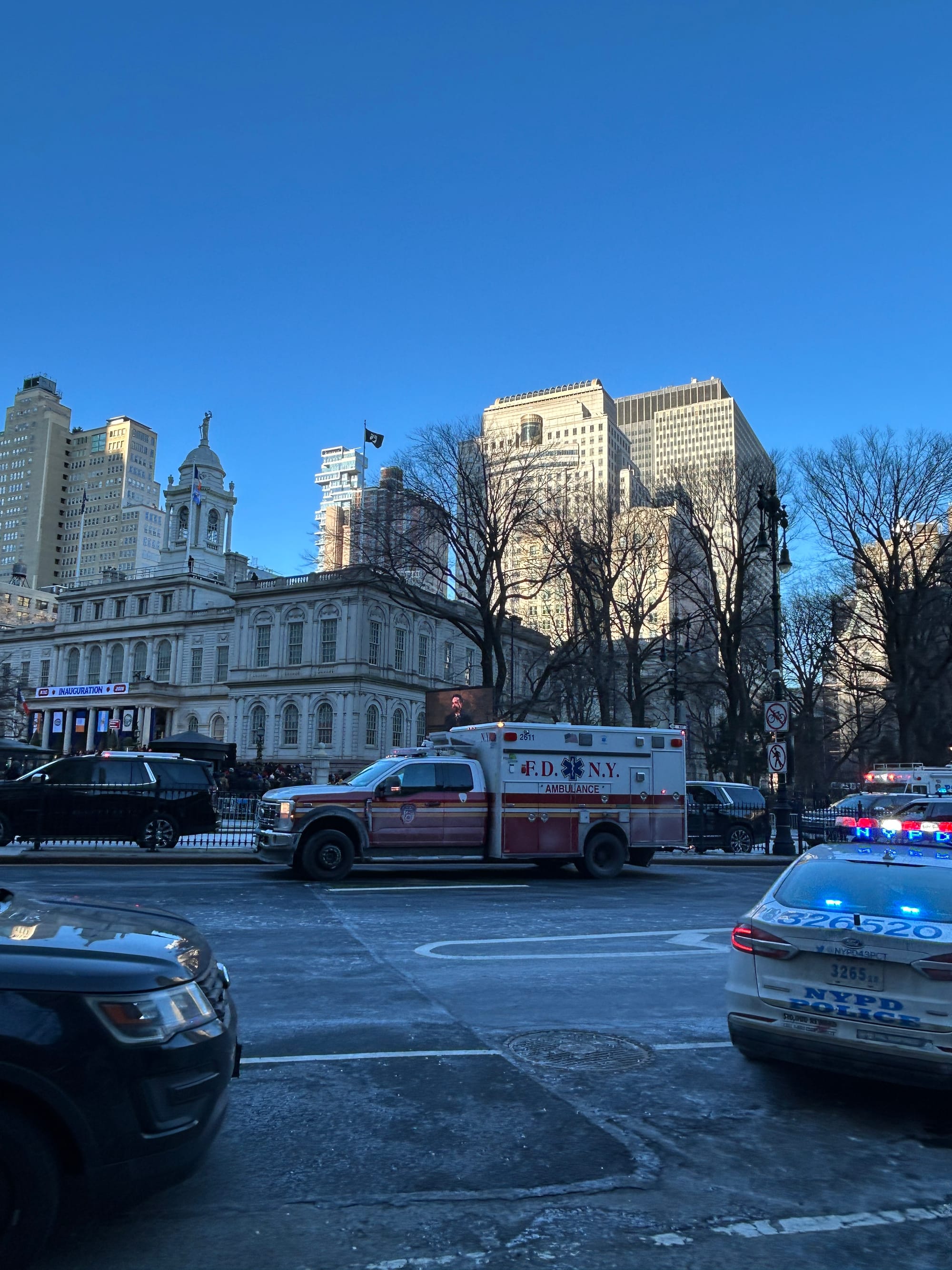 On The Ground In Downtown Manhattan As Zohran Mamdani Becomes Mayor