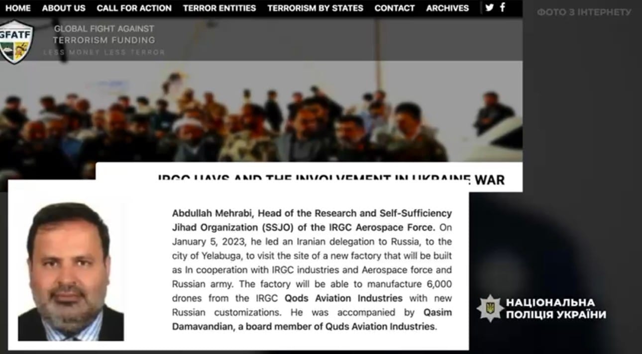 BREAKING: Ukraine charges Iranian IRGC General behind transfer of Shahed Drone technology to Russia