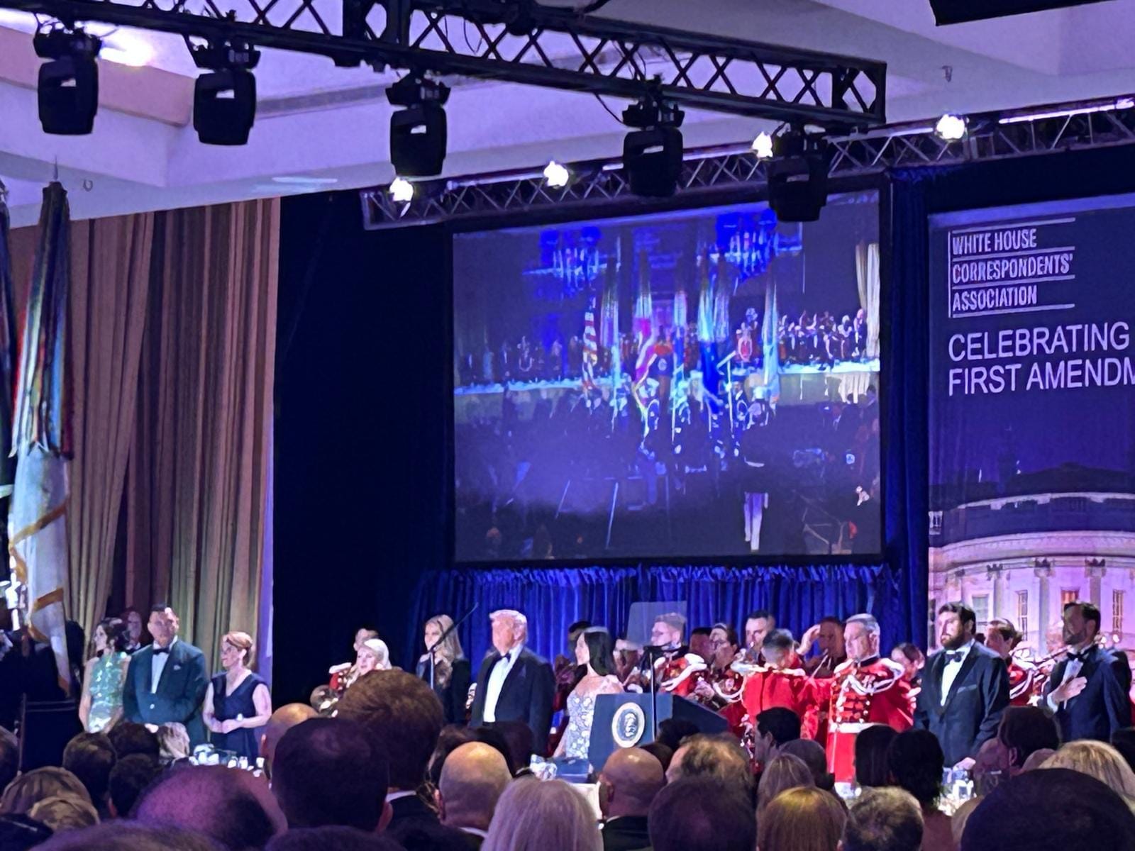 Eyewitness account of drama at the White House Correspondents Association Dinner