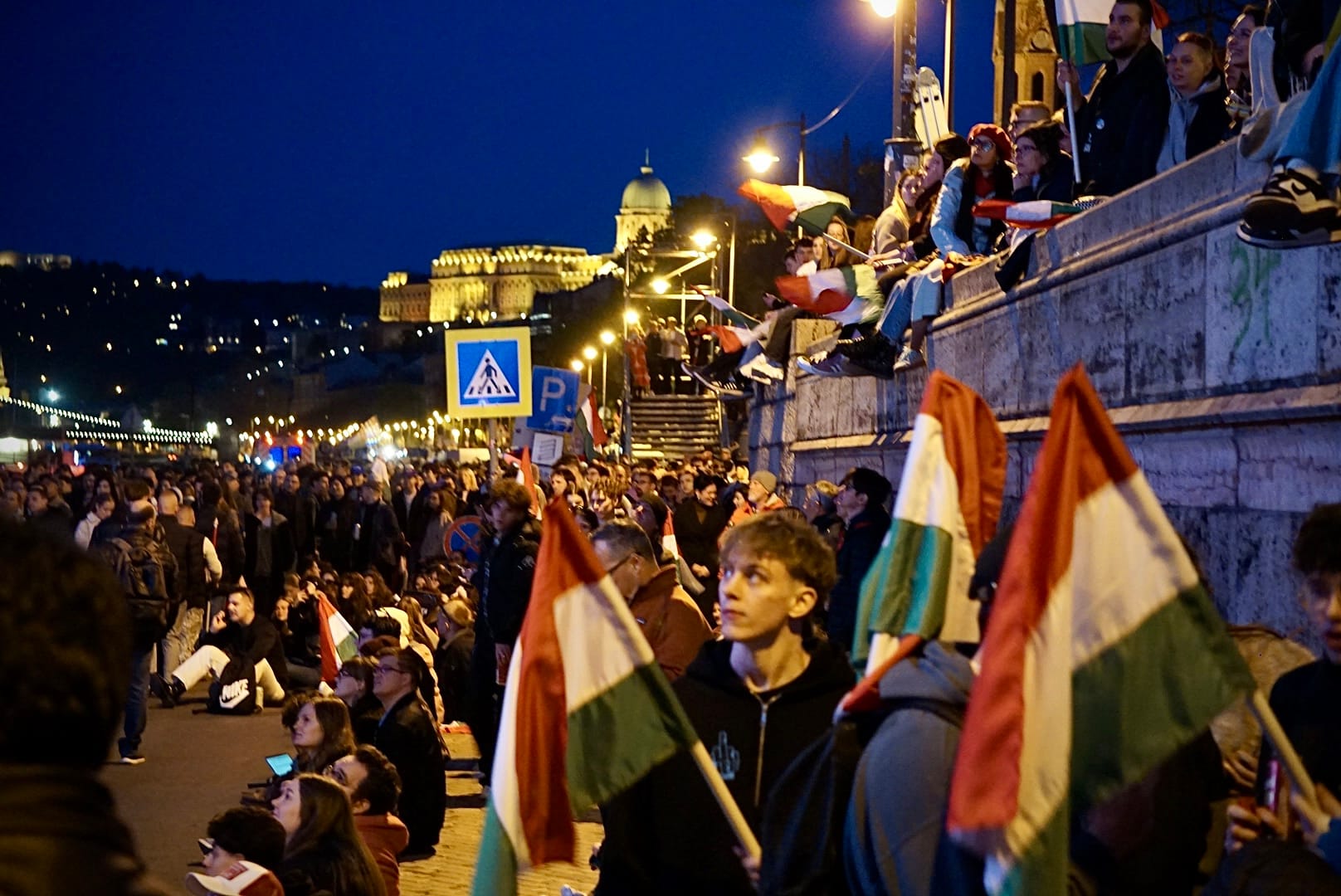 Hungarians celebrate an end to Viktor Orbán’s rule