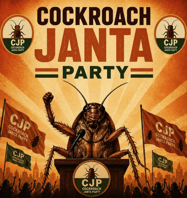 How a ‘Cockroach’ Became India’s New Symbol of Youth Anger
