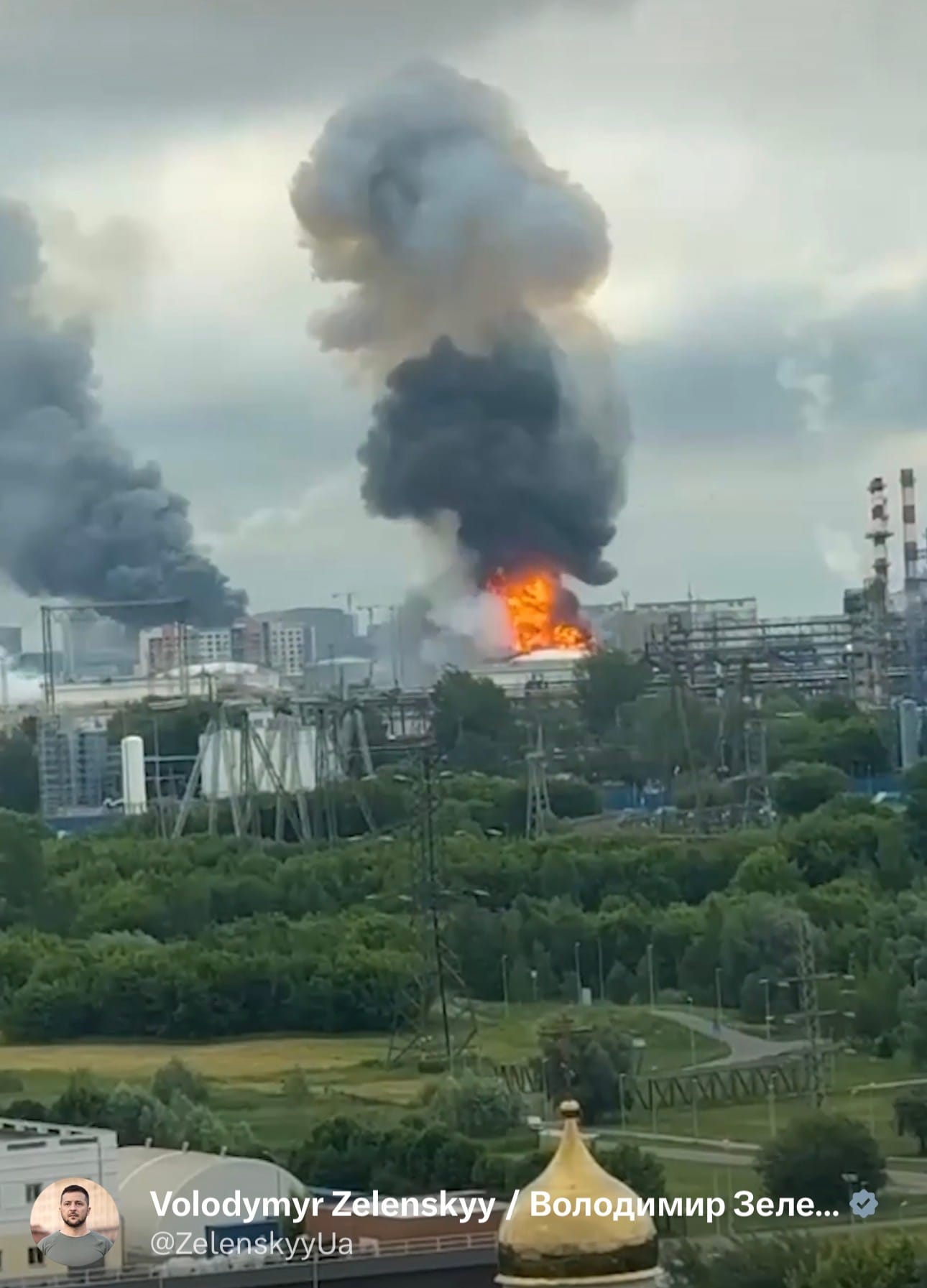 Ukraine launches long-range drone strikes on Moscow