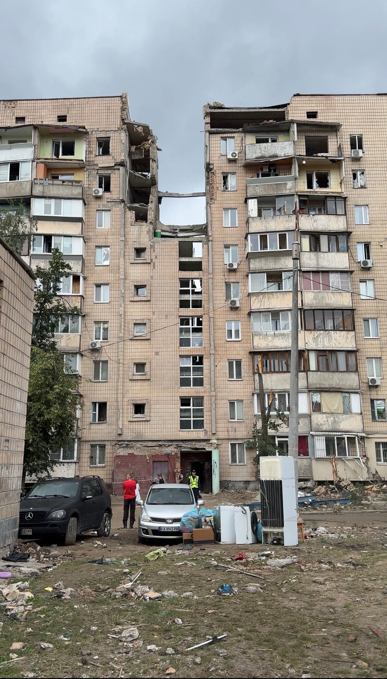 Svitlana survived Russia’s massive attack on Kyiv on Monday