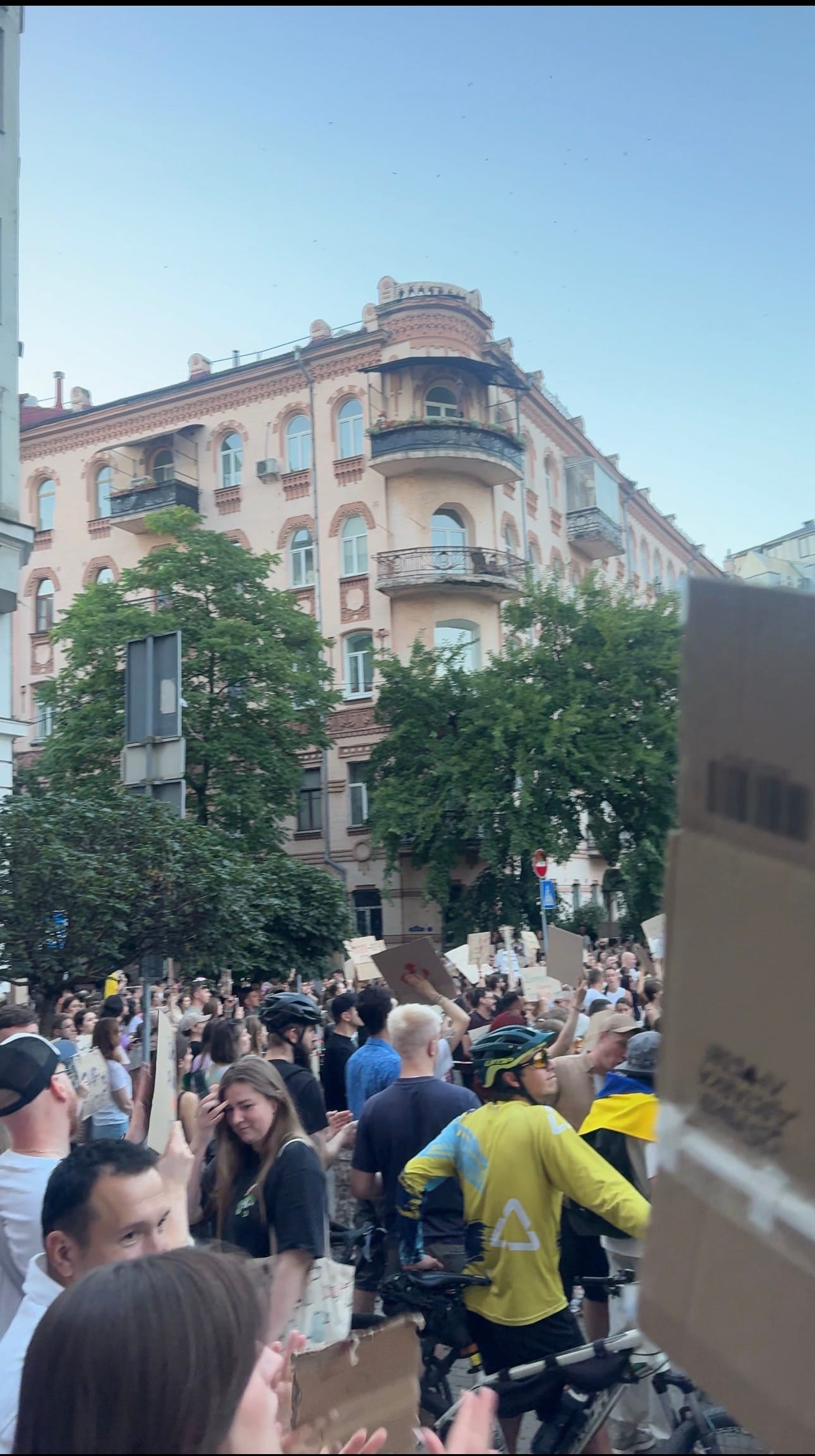 Kyiv protests for a third day following dismissal of popular defense minister