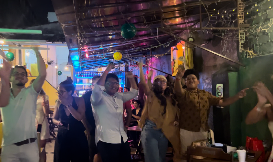 Watching Cabo Verde-Argentina in the Amazon