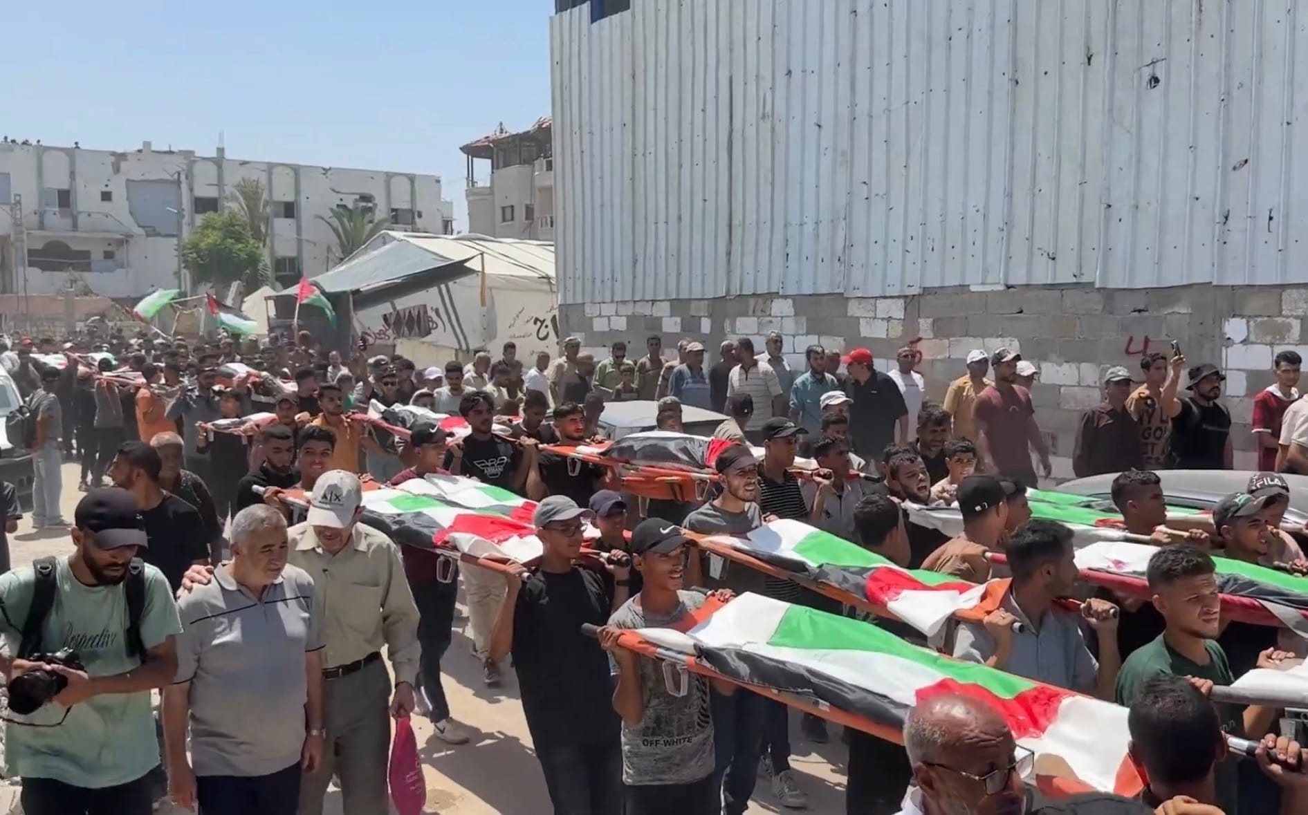 The Largest Funeral Procession Since the Beginning of the War On Gaza